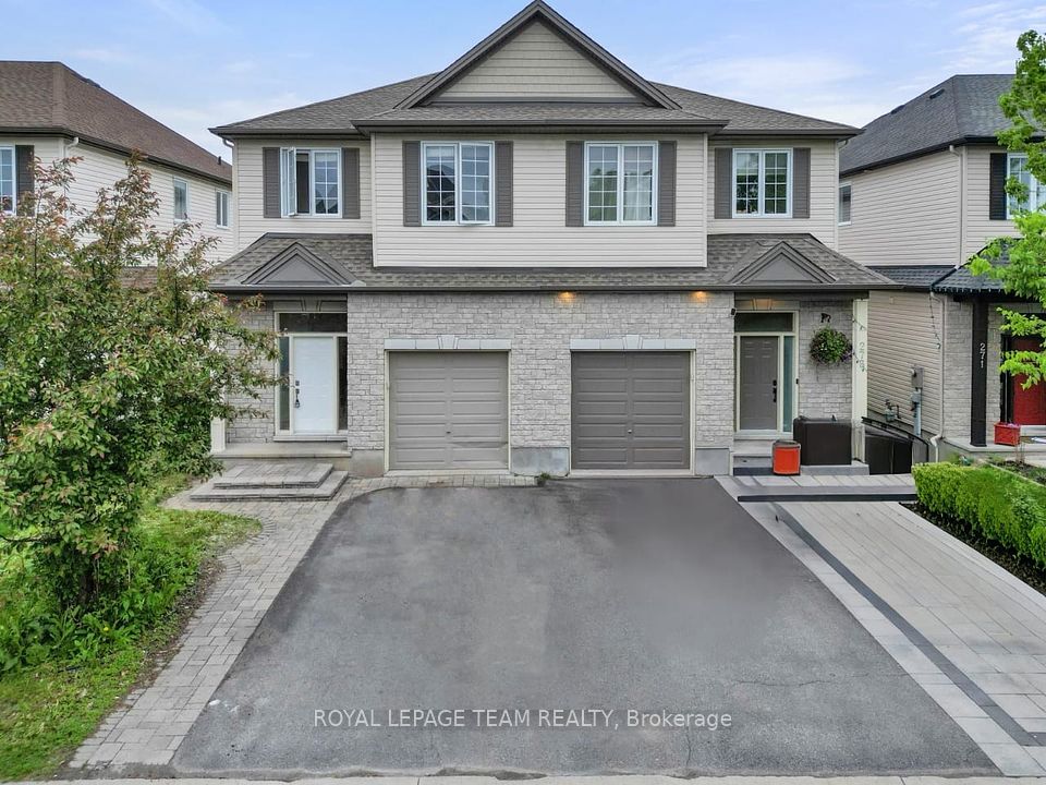 275 Broxburn Crescent, Barrhaven, ON K2J 0N8