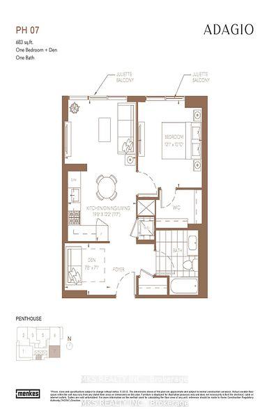 2 Bedrooms Condo at 771 Yonge,  Toronto For sale