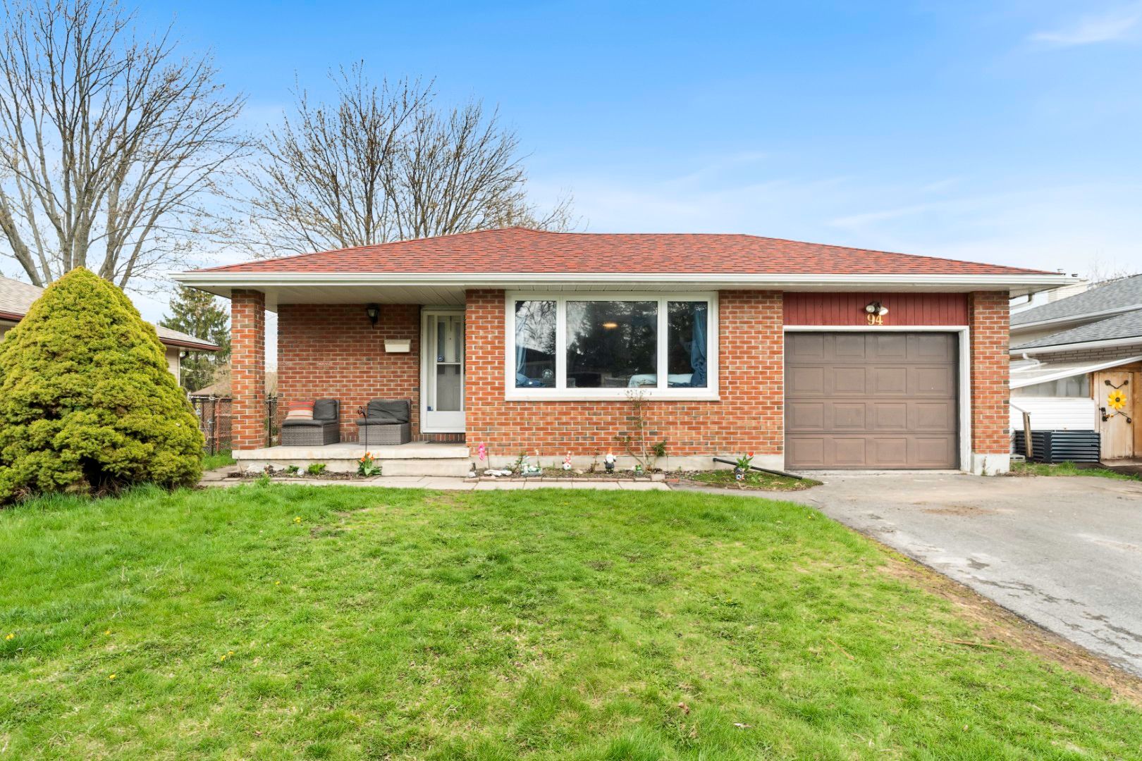 94 Maple Drive Belleville, Ontario Located on a quiet, family-friendly street, this solid 4-bedroom, 1.5-bath all-brick home offers space, charm, and great potential. Featuring an attached 1-car garage, a fully fenced yard, and a practical layout, it's ideal for families or anyone looking to make a space their own. Enjoy being just steps from schools, parks, walking trails, and all the conveniences of central Belleville. A great home in a prime location, this home is ready for your personal touch. A great opportunity in a sought-after neighbourhood - book your showing today!
