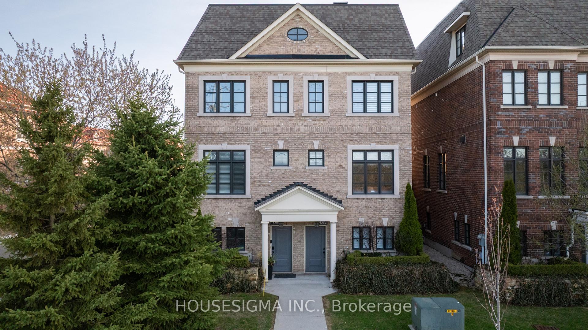 4 Bedrooms Semi-Detached at 4380 Mississauga, Mississauga For sale