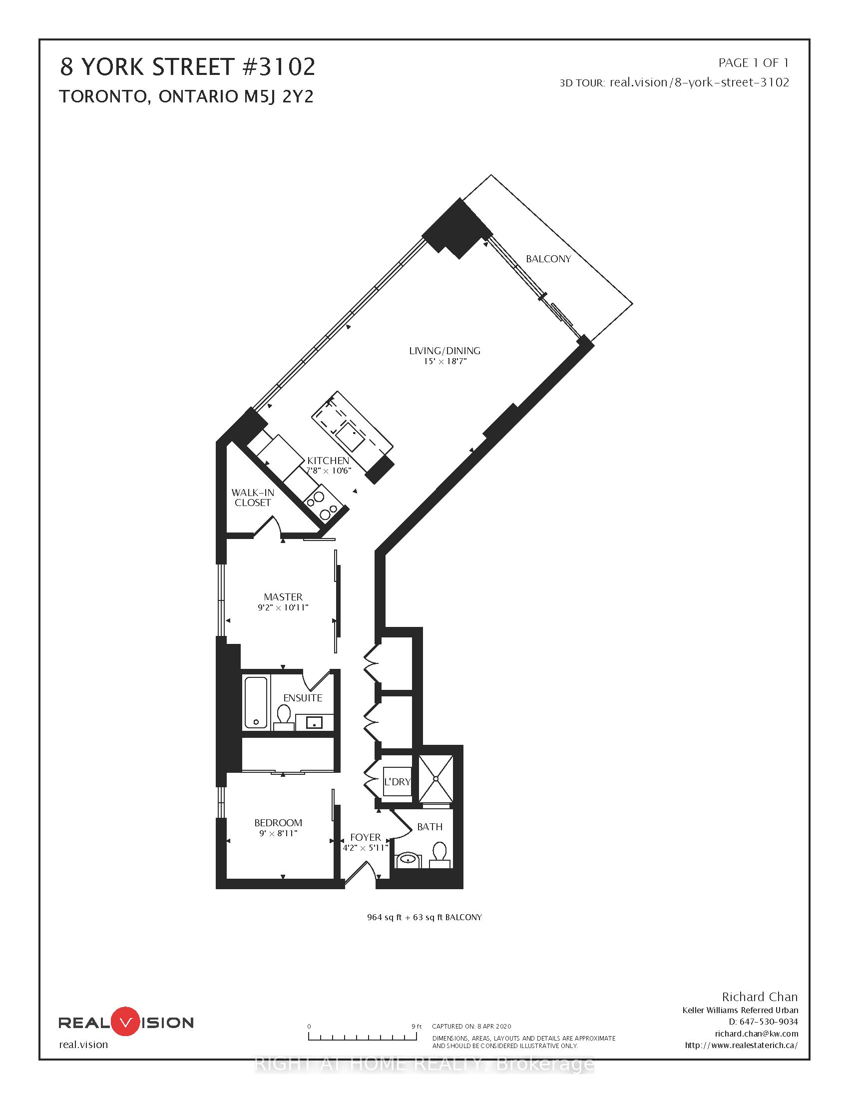 8 York Street W, #3102