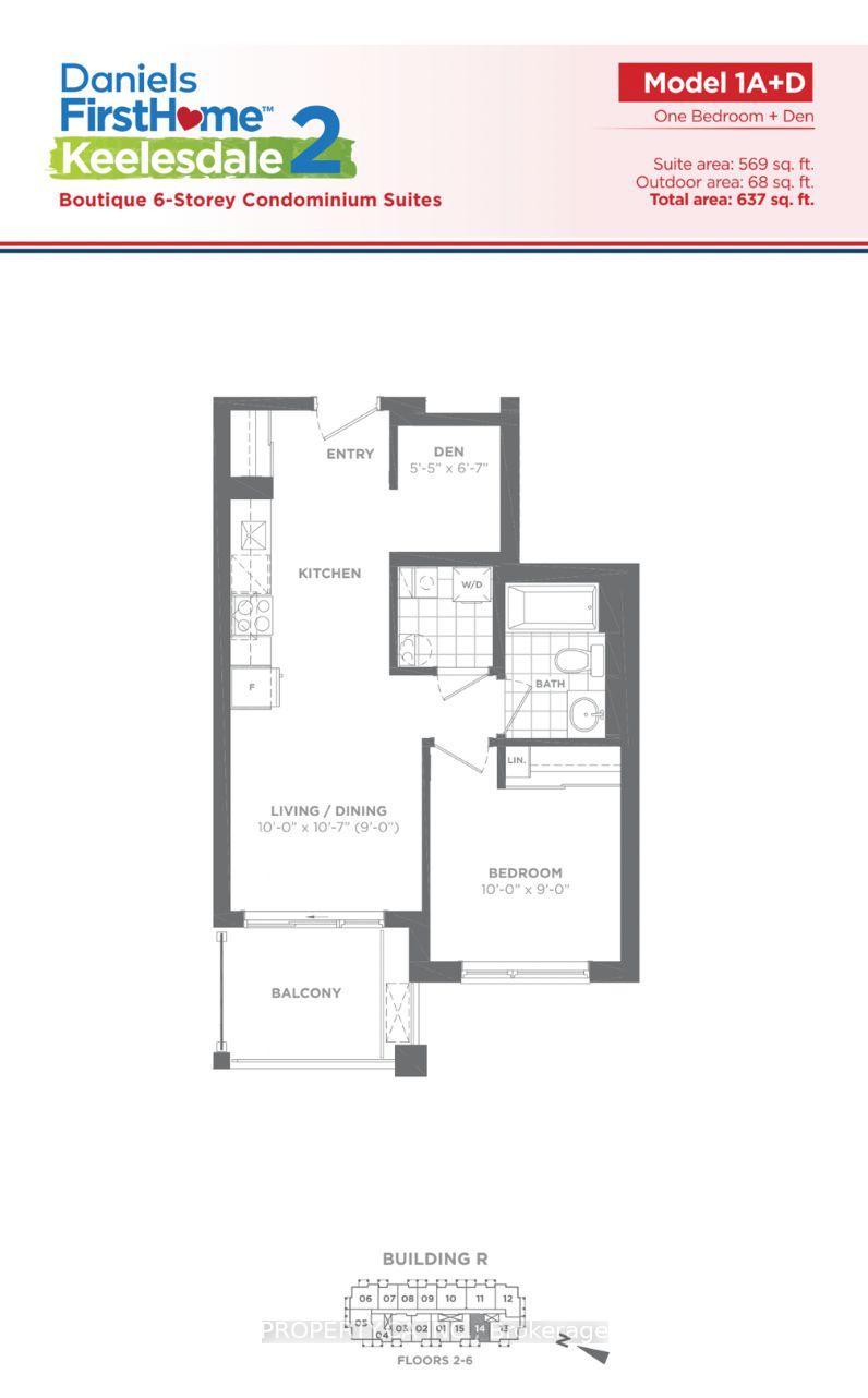 2 Bedrooms Condo at 165 Canon Jackson, Toronto For sale