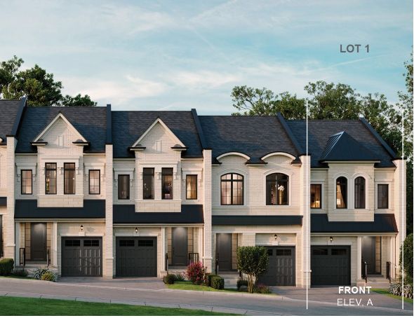 Welcome to Eagle's View by Casamorra Homes, an exclusive opportunity to own a true Executive Townhome in Bolton. This hidden gem blends boutique luxury with stunning natural beauty and breathtaking views. Nestled at the crest of the Humber Valley on a court off a court near essential amenities and the town's peaceful charm, this community features elegant 2-storey Executive Boutique Towns that feel like home. Enjoy standard luxury features and finishes a Bolton Town has never seen before including 10ft ceilings on the main floor and 9ft ceilings in the basement and second floor, Vintage hardwood flooring throughout, finished oak veneer stairs including to basement. This End unit comes with panoramic views, a walkout basement and backing onto Humber Valley Ravine.  Offering 2 years free maintenance and closings in mid 2026. This is your opportunity of a lifetime to call this special enclave home. **EXTRAS** POTL fees for snow removal and landscaping of common areas $289/month