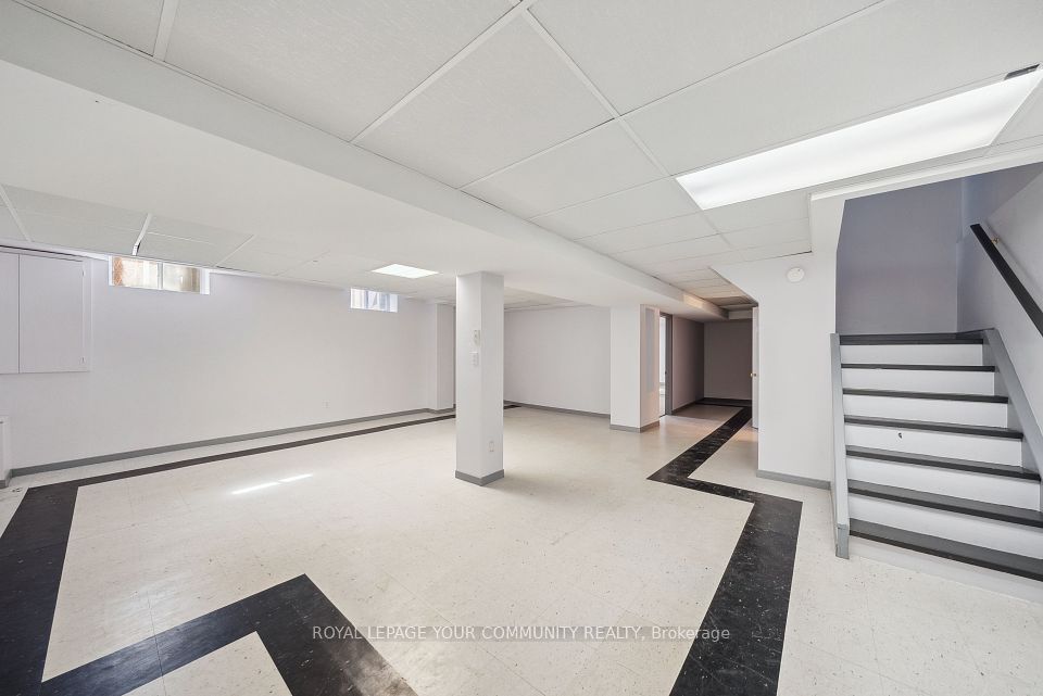 Finished basement with large recreation room