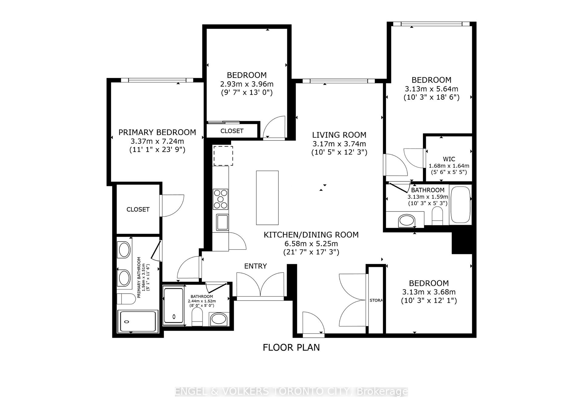 4 Bedrooms Condo at 30 Inn On The Park, Toronto For sale