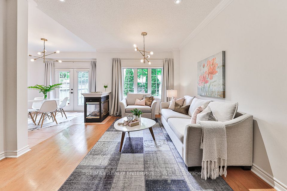 Pot Lighting, Large Windows, Crown Mouldings
