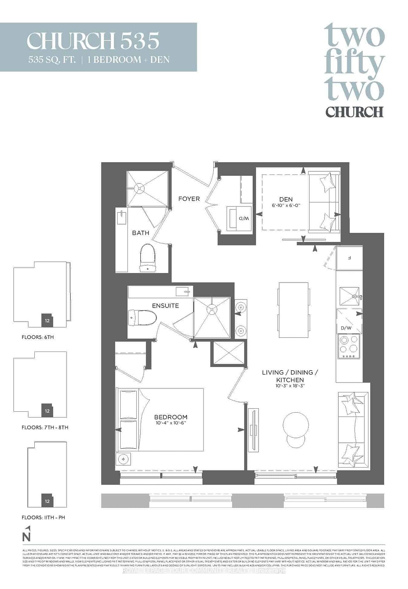 2 Bedrooms Condo at 252 Church, Toronto For sale