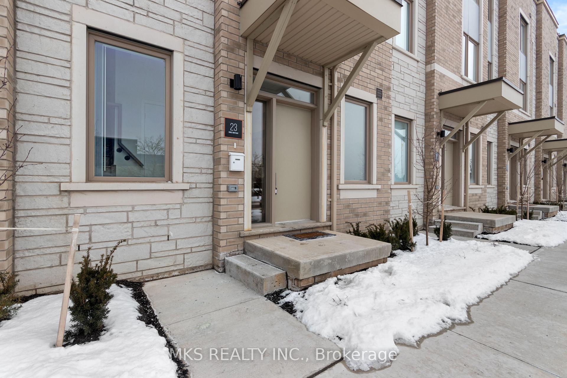 3 Bedrooms Condo at 23 Mable Smith,  Vaughan For sale