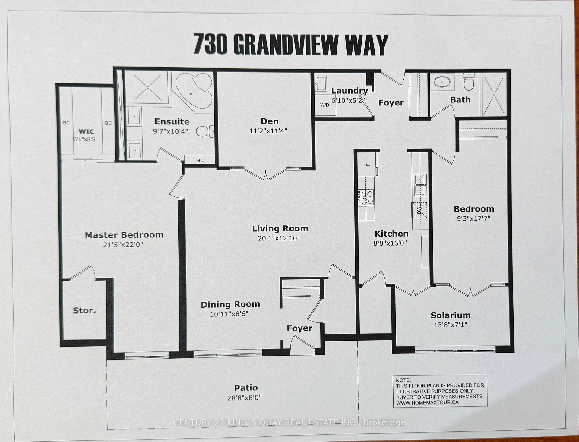 4 Bedrooms Condo at 730 Grandview, Toronto For sale