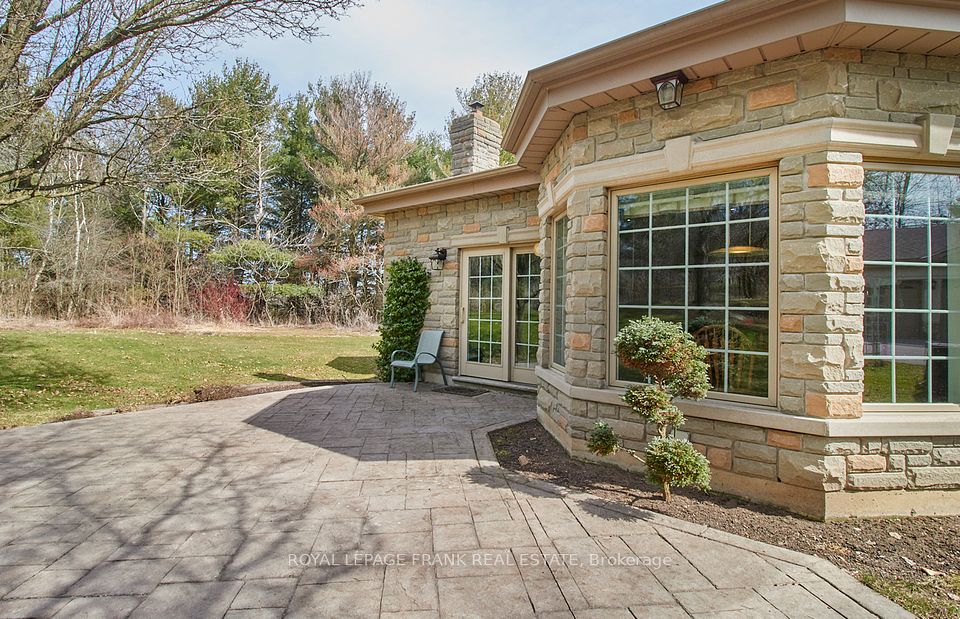 Side View of the Patio.