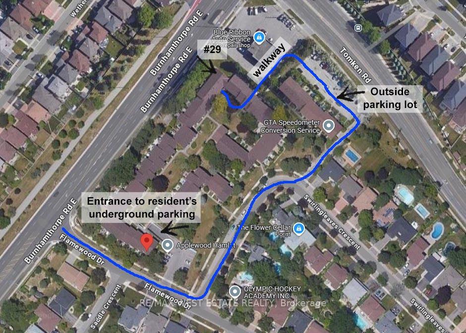 4 Bedrooms Condo at 3665 Flamewood,  Mississauga For sale