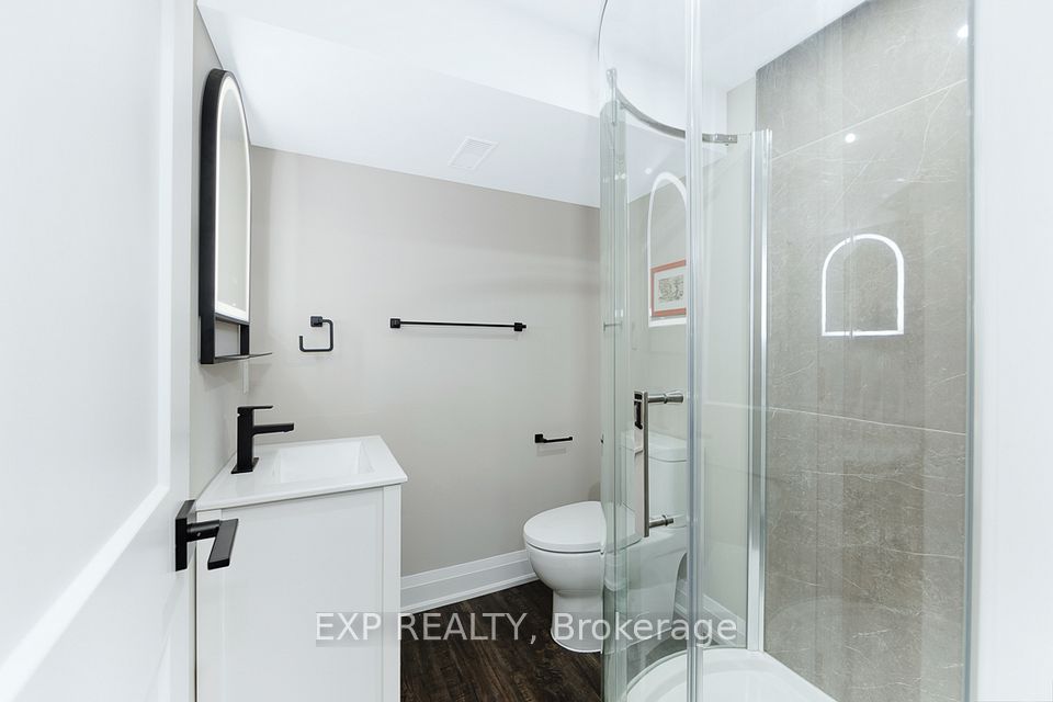 Lower level 3 pc bath