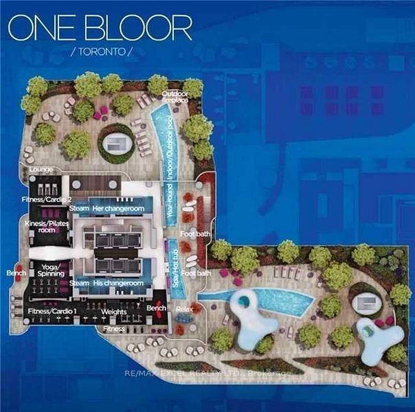 3 Bedrooms Condo at 1 BLOOR,  Toronto For sale