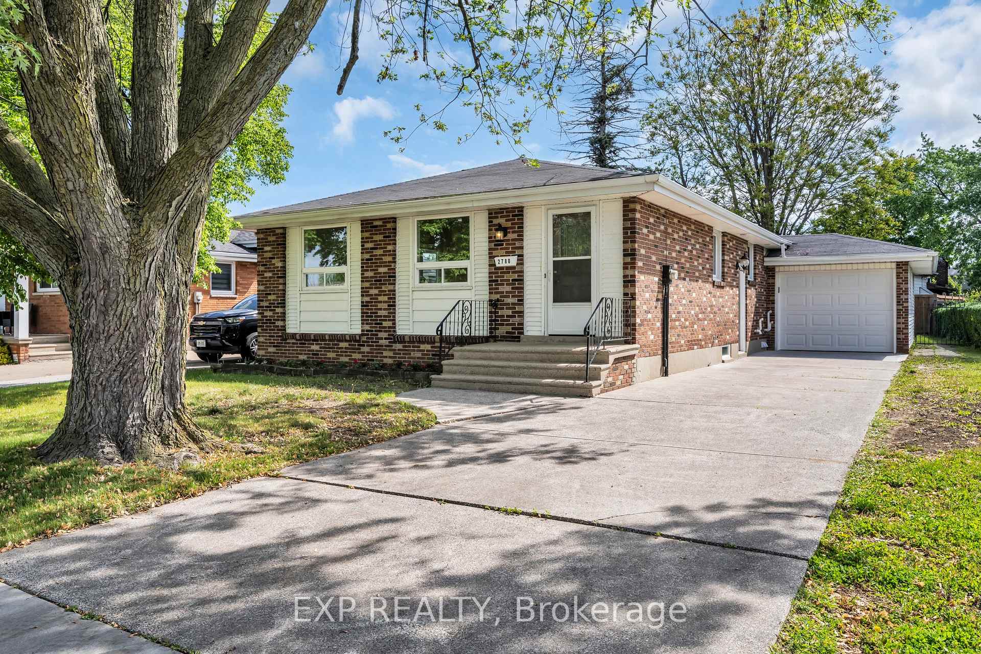 2780 Forest Glade Drive Windsor, Ontario Turnkey Ranch-Style Bungalow in Forest Glade area of Windsor. Fully Renovated & Move-In Ready! Don't miss this rare opportunity to own this house in the highly sought-after, family-friendly neighborhood. The single-level layout is ideal for families with young children or those looking for accessible, stair-free living. Perfectly designed for comfortable living, this home features a bright, inviting living room, a dedicated dining area, and a modern kitchen with updated finishes. The main floor boasts three spacious bedrooms, including a primary suite with French doors leading directly to a private backyard patio. A sleek, fully updated bathroom completes the main level. Durable premium vinyl and ceramic tile flooring Throughout. The fully finished basement offers exceptional versatility, with two additional bedrooms, a large Recreation room, a second full bathroom, and a laundry area. There's also a rough-in for a second kitchen with a gas line, making it ideal for extended family living or a potential in-law suite. Enjoy the convenience of an extra-long attached garage with new garage door with Door opener and a door that provides backyard access, plus a large concrete driveway that comfortably accommodates four vehicles. Newer windows and HVAC system (Carrier Furnace & Air Conditioner). Located just steps from public transit, schools, parks, a convenience store, Tim Hortons, and even a bowling alley, this home blends modern upgrades with everyday practicality in a welcoming community. Schedule your private viewing today. This one won't last! Buyer to take over Hot water heater rental contract.