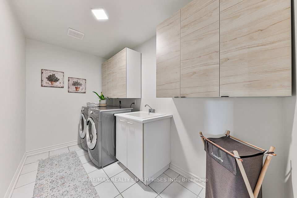 Custom Built-In Cabinetry, Laundry Vanity Sink
