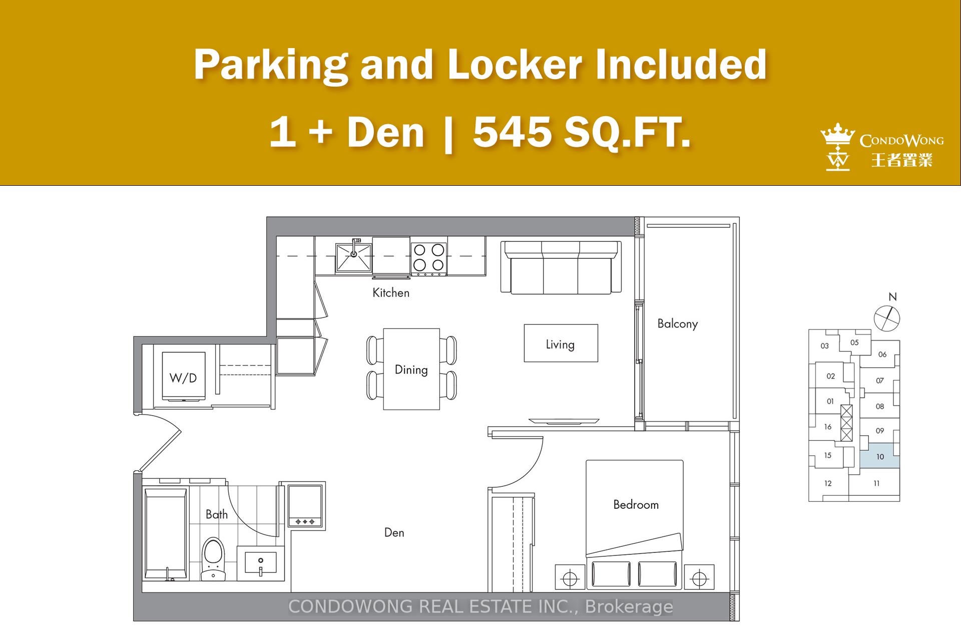 2 Bedrooms Condo at 19 Bathurst, Toronto For sale