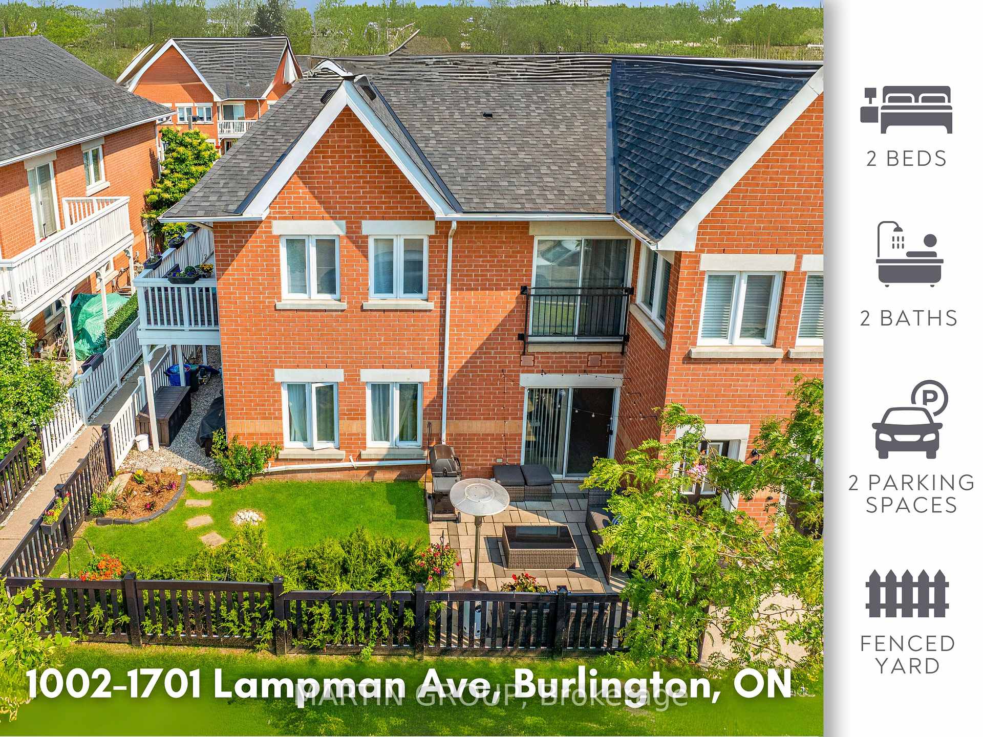 2 Bedrooms Condo at 1701 Lampman, Burlington For sale