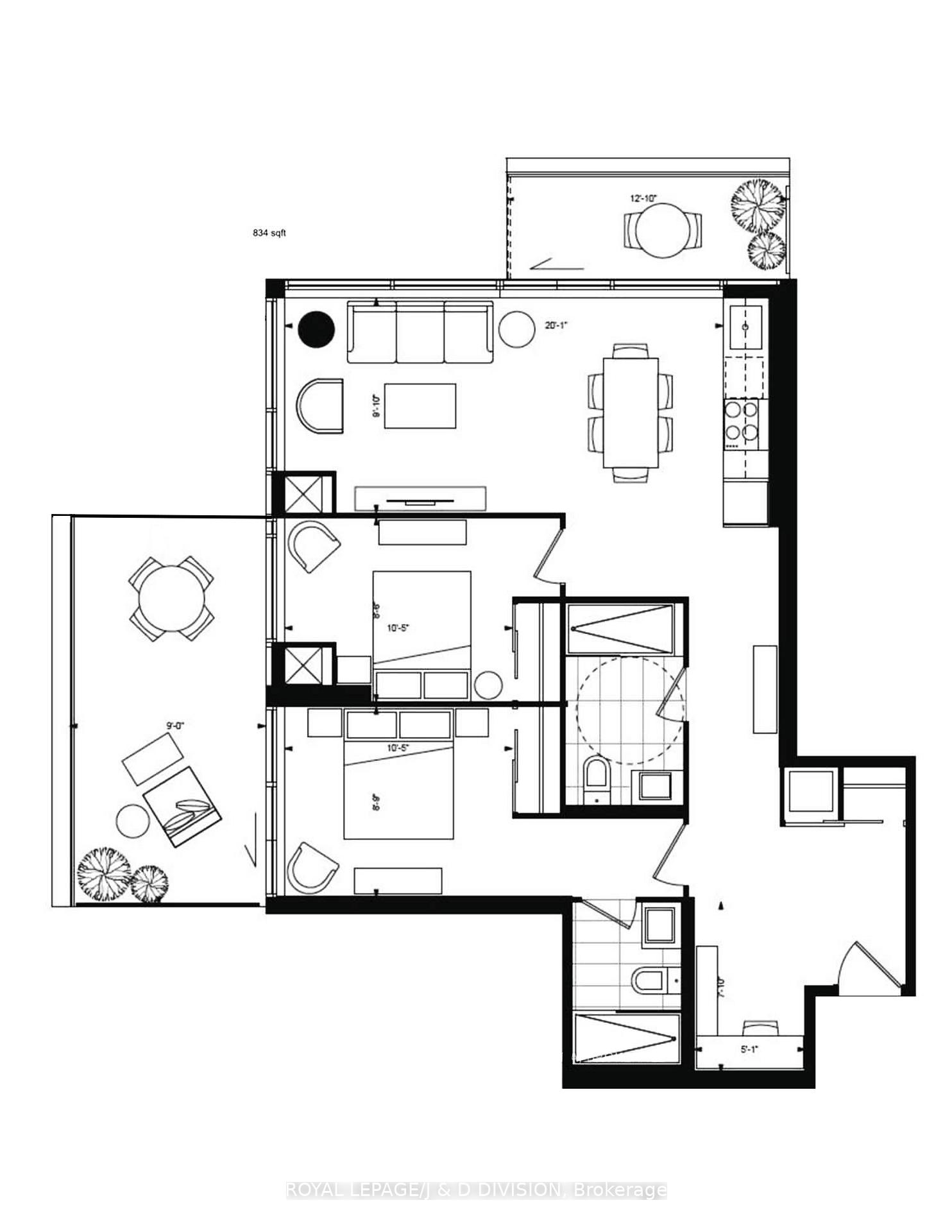3 Bedrooms Condo at 181 Bedford, Toronto For sale