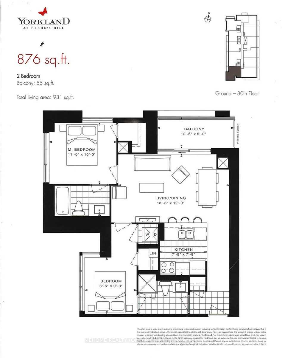 2 Bedrooms Condo at 275 Yorkland, Toronto For sale