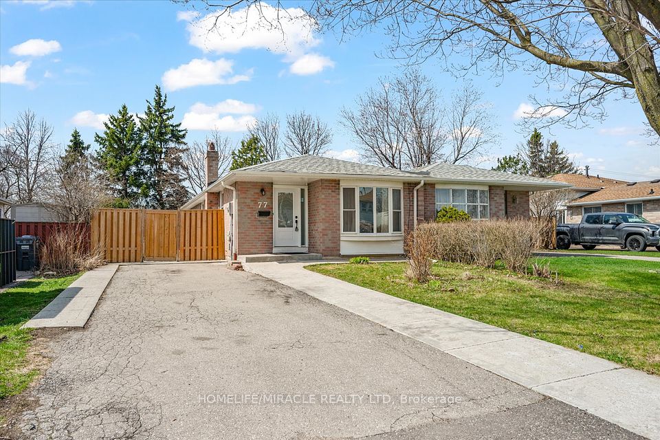 77 Juniper Crescent, Brampton, ON L6S 1J9