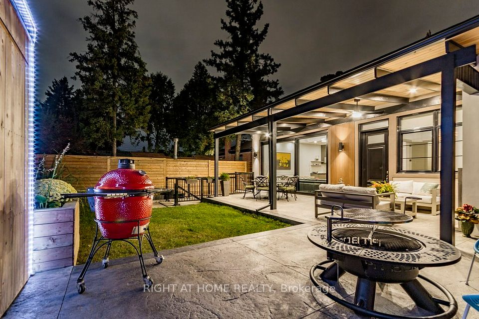 Covered patio