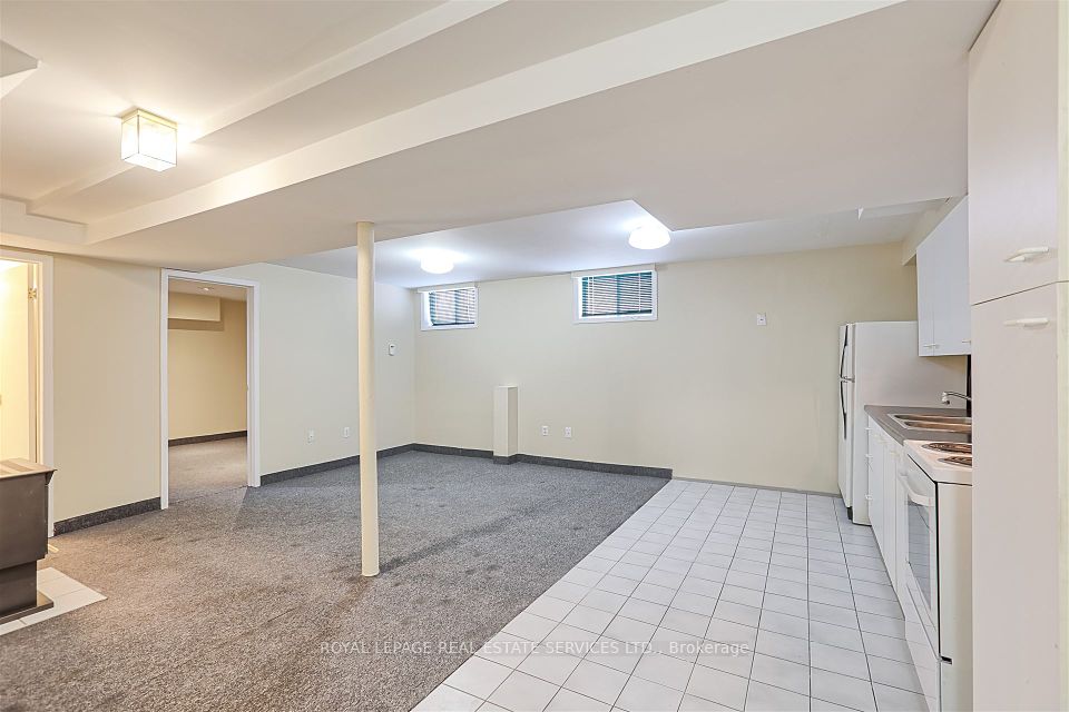 basement suite living/ kitchen