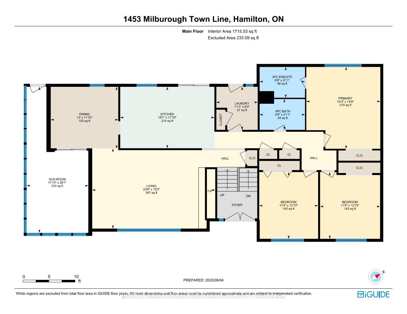 1453 Milburough Line