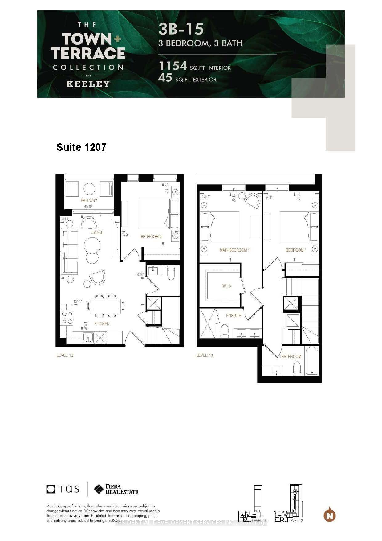 3 Bedrooms Condo at 3100 Keele,  Toronto For sale