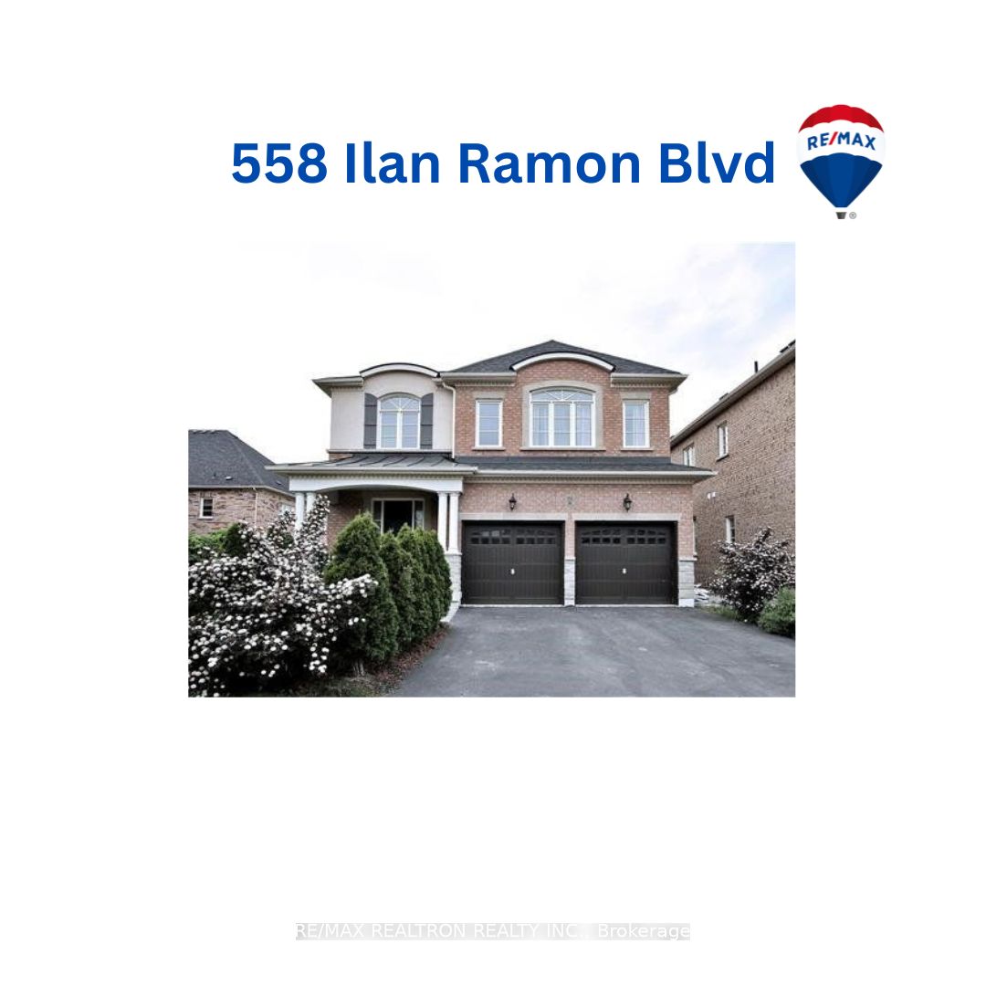 558 Ilan Ramon Boulevard, Vaughan, ON L6A 0Z3