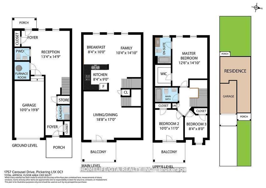 1757 Carousel Drive, Pickering, ON L1X 0C1