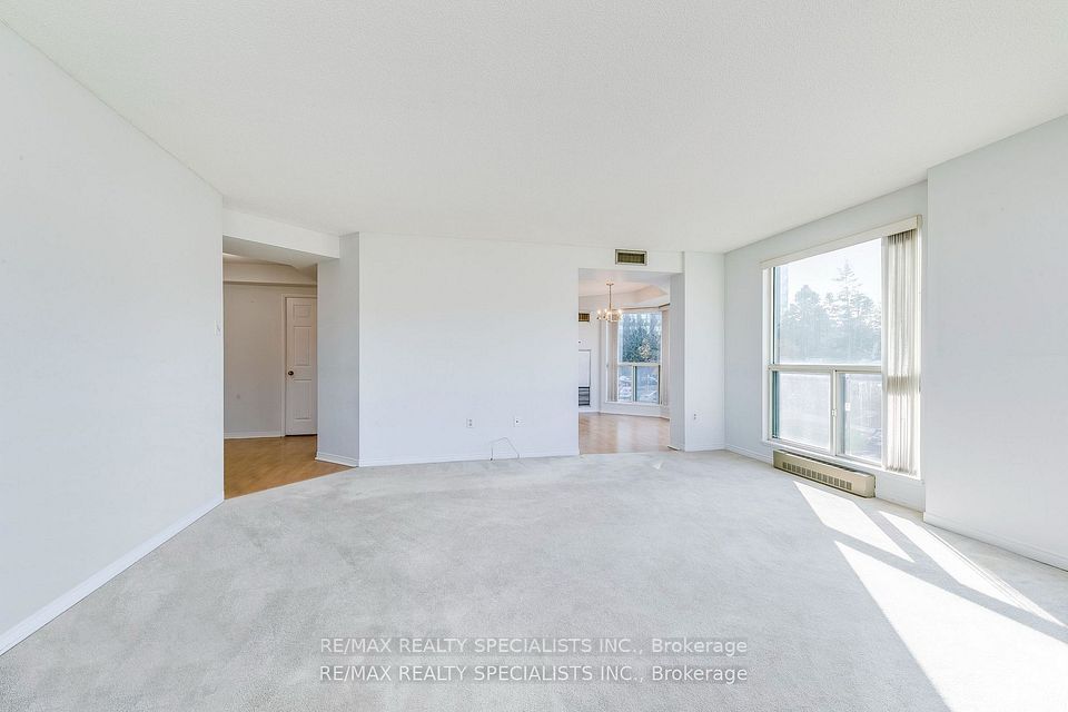 Living Room to Dining Space and Hallway