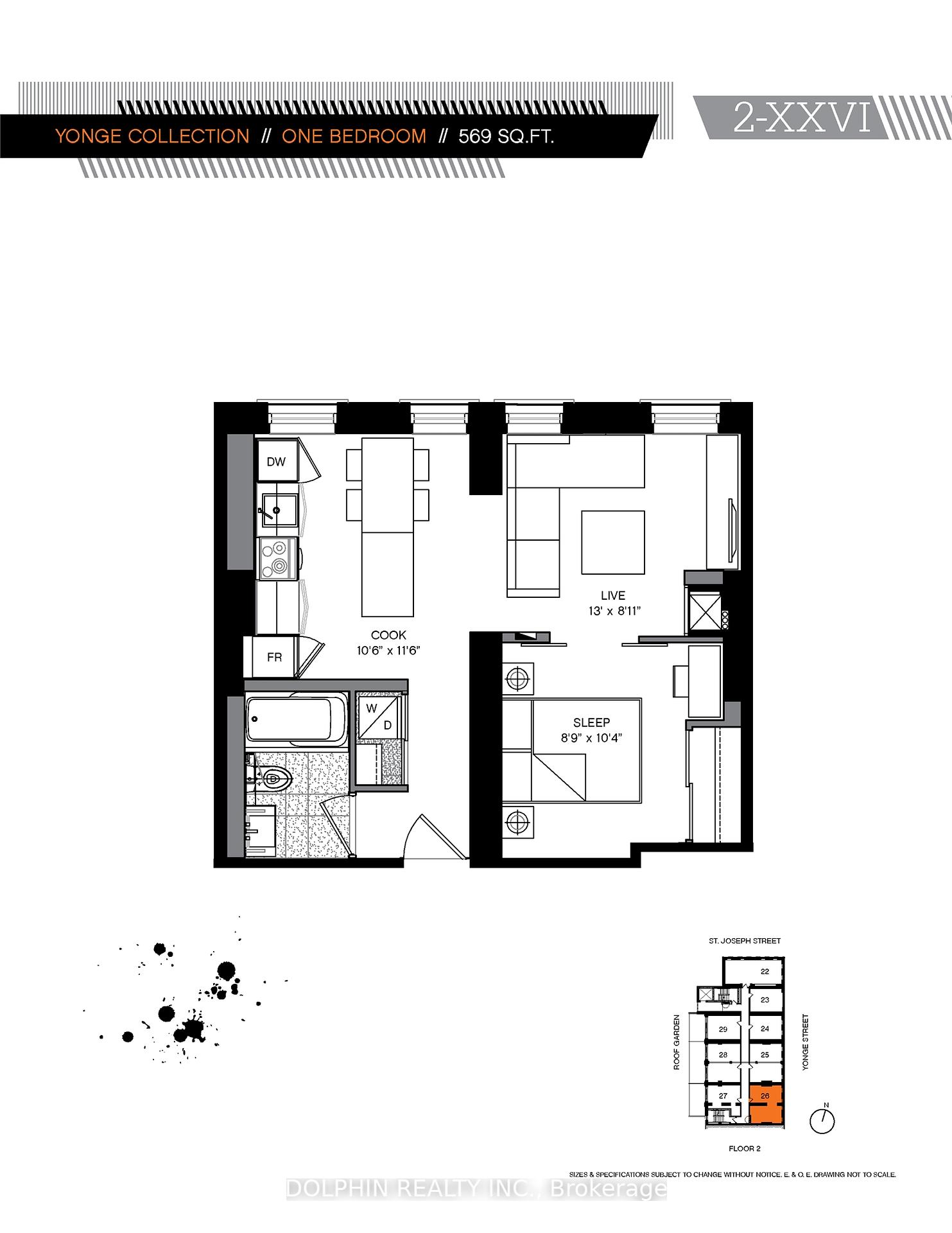1 Bedroom Condo at 5 St Joseph, Toronto For sale