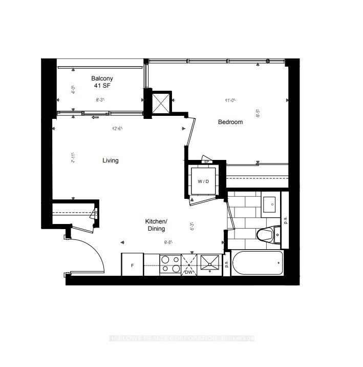 1 Bedroom Condo at 70 Princess,  Toronto For sale
