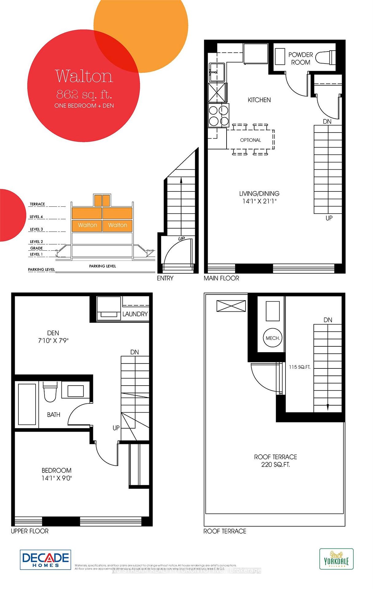 2 Bedrooms Condo at 873 Wilson, Toronto For sale