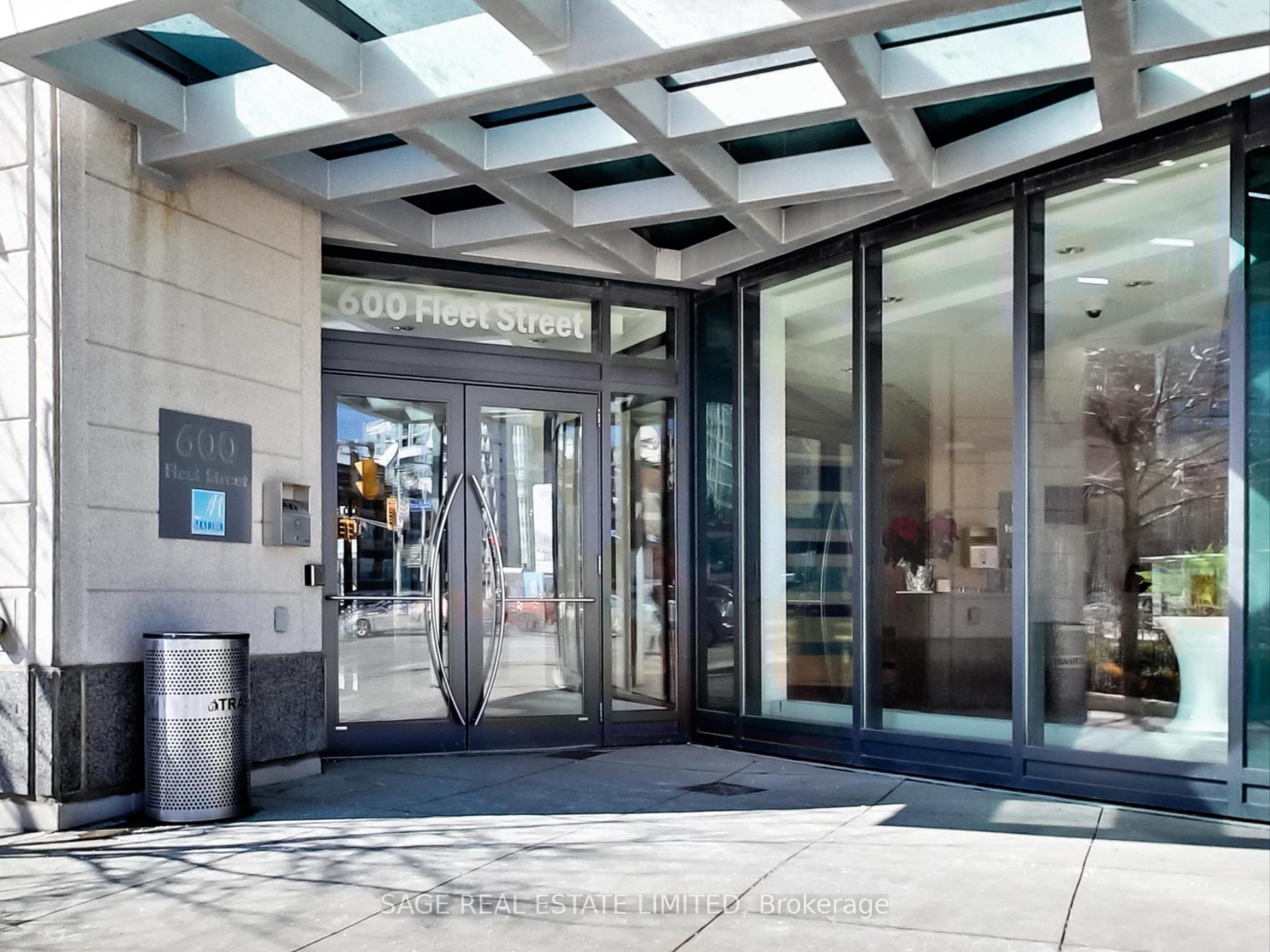 1 Bedroom Condo at 600 Fleet, Toronto For sale