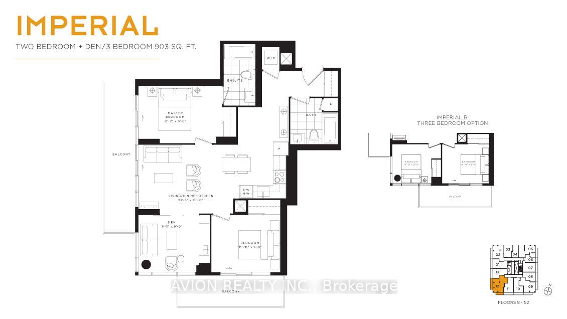3 Bedrooms Condo at 501 yonge, Toronto For sale