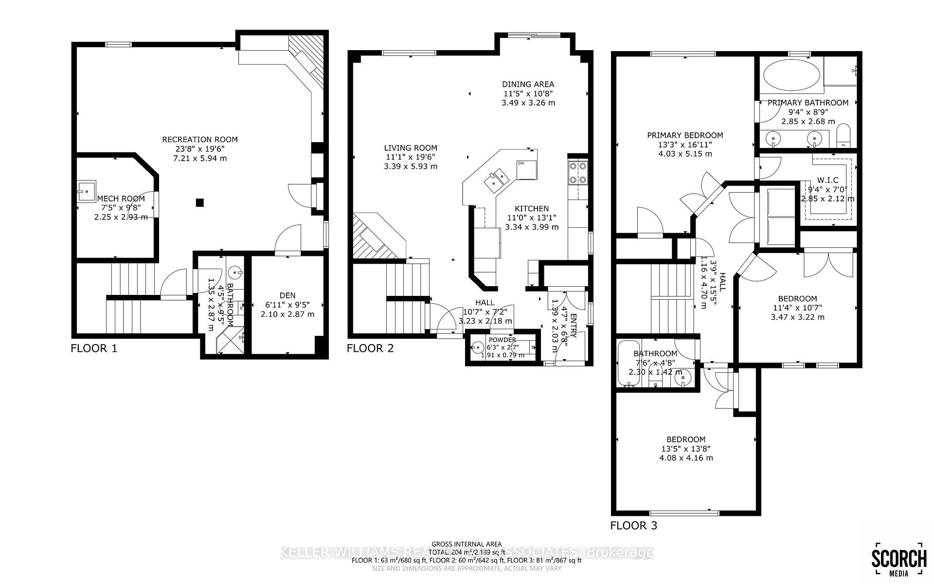 3 Bedrooms Condo at 5480 Glen Erin, Mississauga For sale