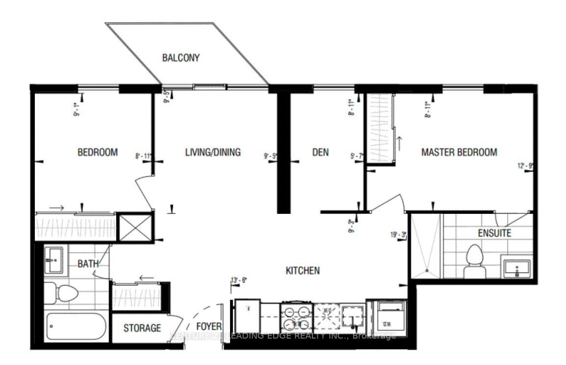 3 Bedrooms Condo at 30 Tretti, Toronto For sale