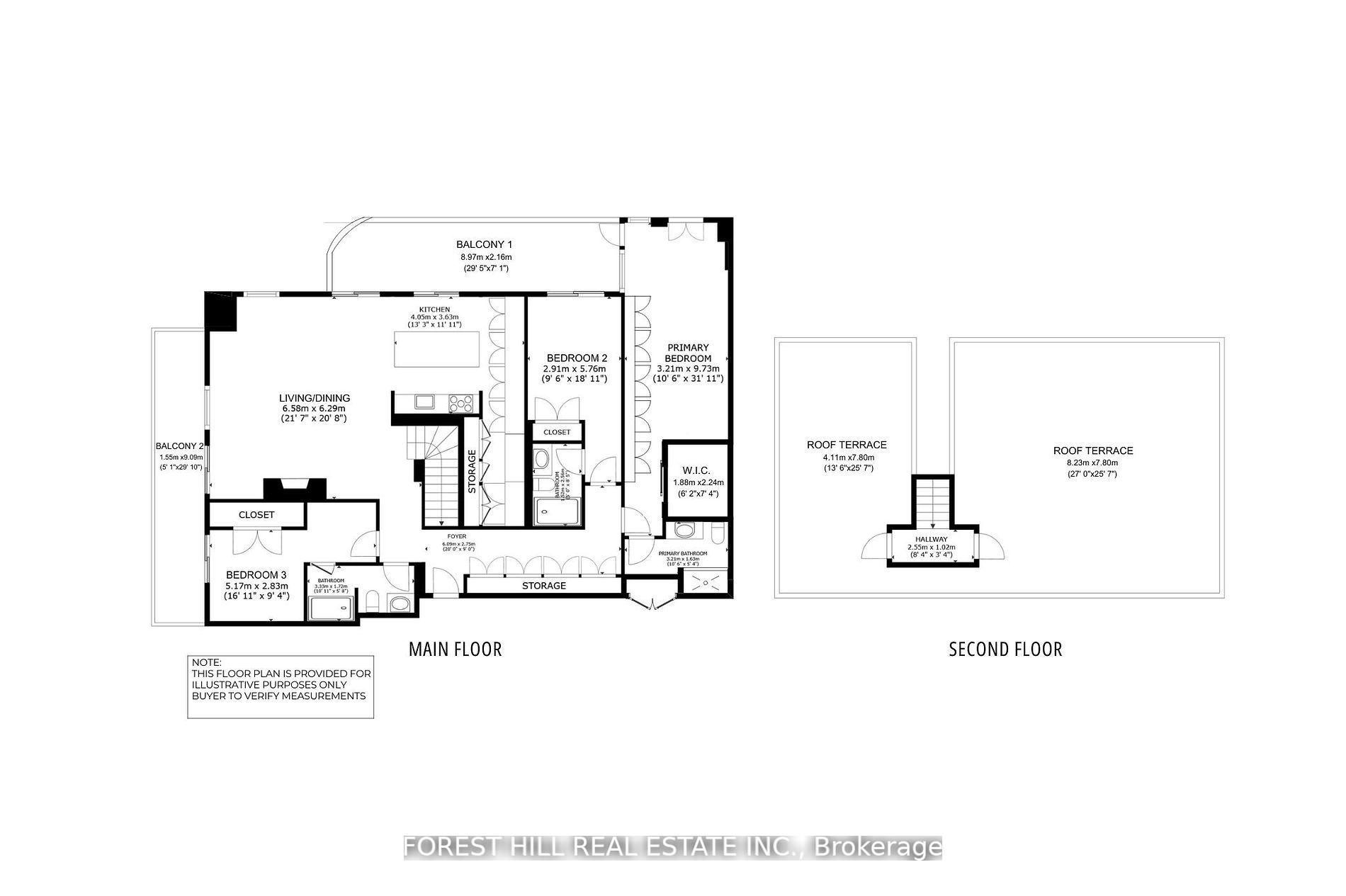 3 Bedrooms Condo at 377 Madison, Toronto For sale