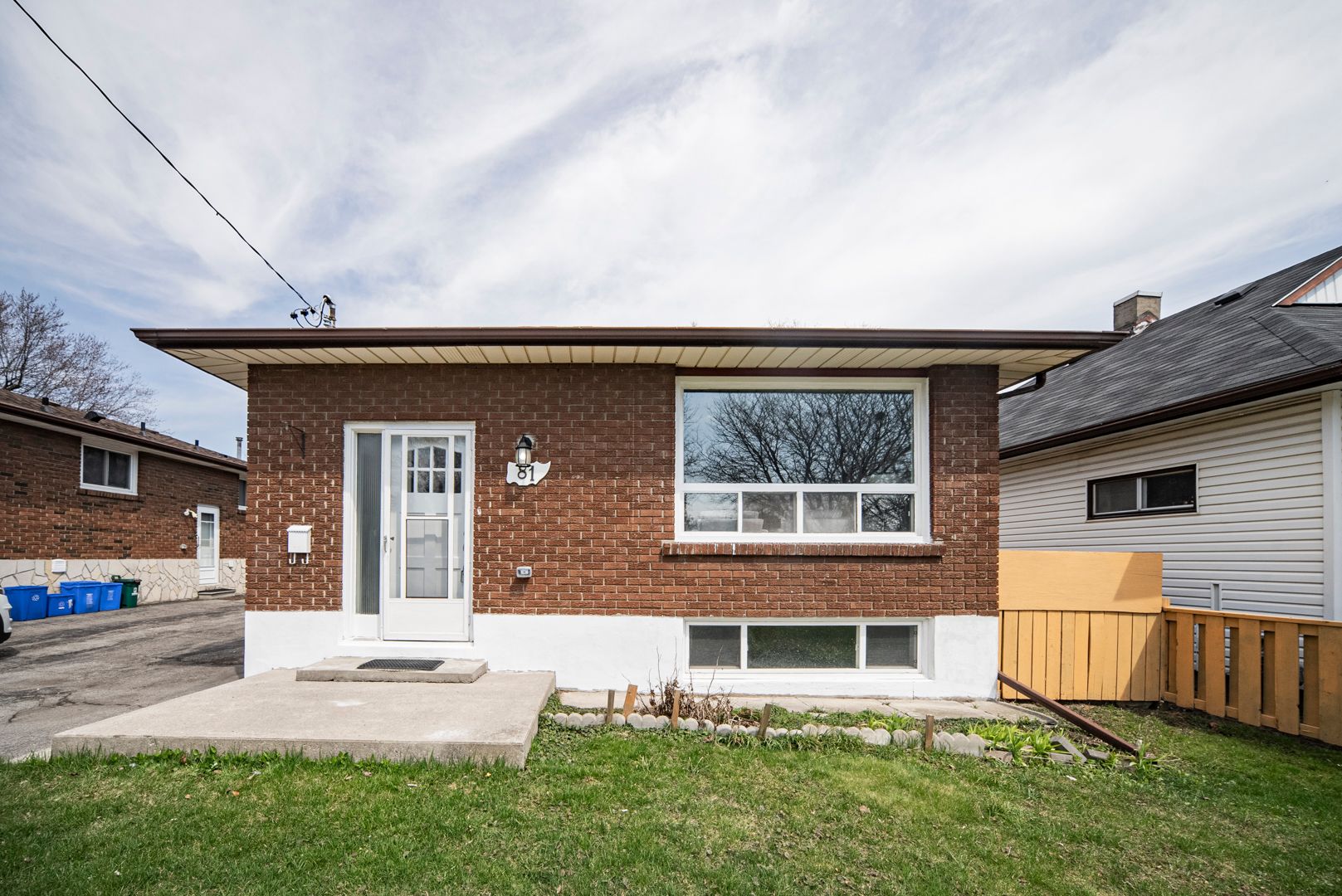 81 Cromwell Avenue Oshawa, Ontario Brilliant detached Bungalow , newly renovated from bottom to top, approximately $150K spent for the overall upgrading, which include upgraded 200am electric panel, brand new electric wires , switches and outlets all through the house, all are done with ESA certified, all bedrooms equipped with specific smoke detector required by ESA; Spacious main floor with 3 bedrooms, the master bedroom comes as a suite room; Newly upgraded open-concept kitchen, brand new branded appliances, superior cabinets and quartz countertops; Brand new floors and pot lights all through; Separate laundry on the main floor; Newly finished basement comes with separate entrance, two large bedrooms equipped big windows , plus a living room and dining area, which offers a comfortable space for a family, the basement comes with separate laundry, brand new washer and dryer, brand new washroom and kitchen; This Exquisite property locates in the Heart of Oshawa, 4min walking to Oshawa center, 3 min driving to 401 and groceries, Long driveway could park 4 cars, huge backyard provides endless possibility, it is a must see, schedule your viewing today!