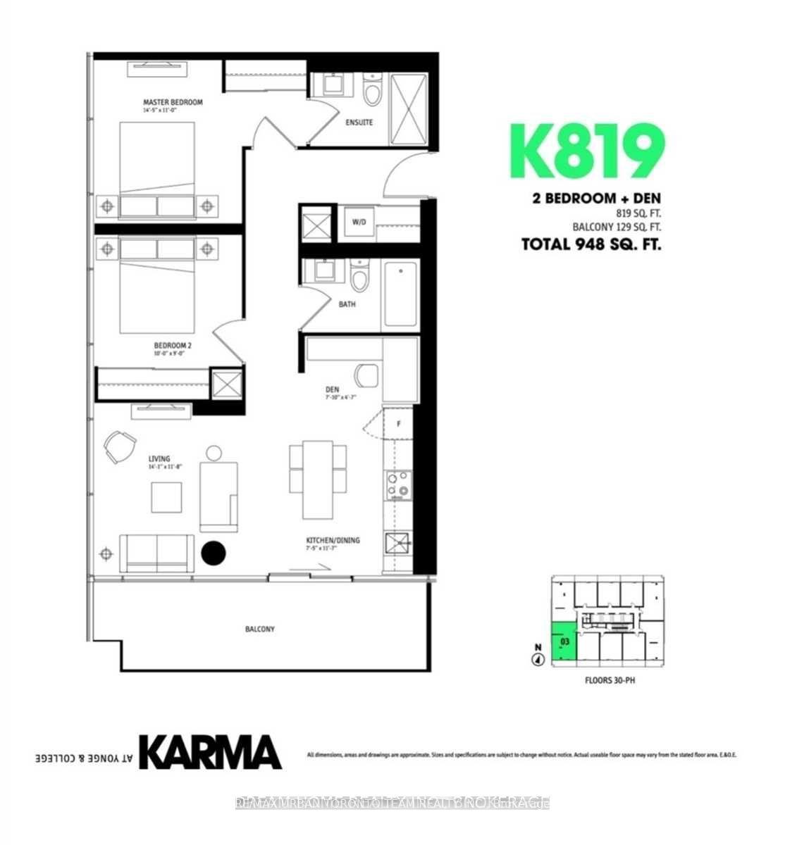3 Bedrooms Condo at 15 Grenville, Toronto For sale