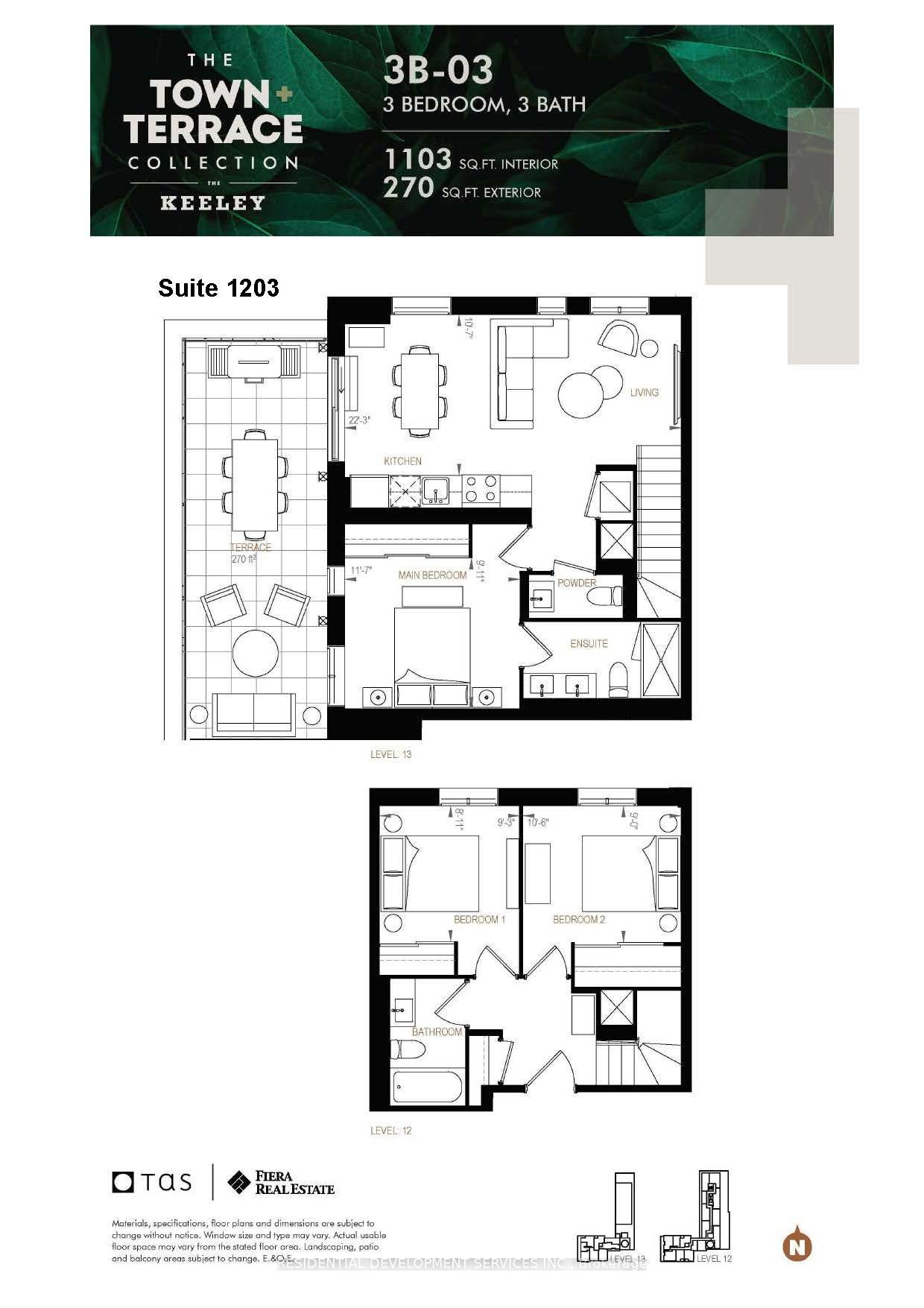 3 Bedrooms Condo at 3100 Keele,  Toronto For sale