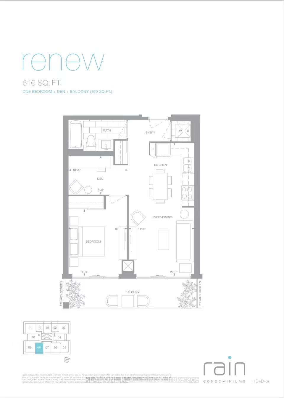 1 Bedroom Condo at 55 SPEERS, Oakville For sale