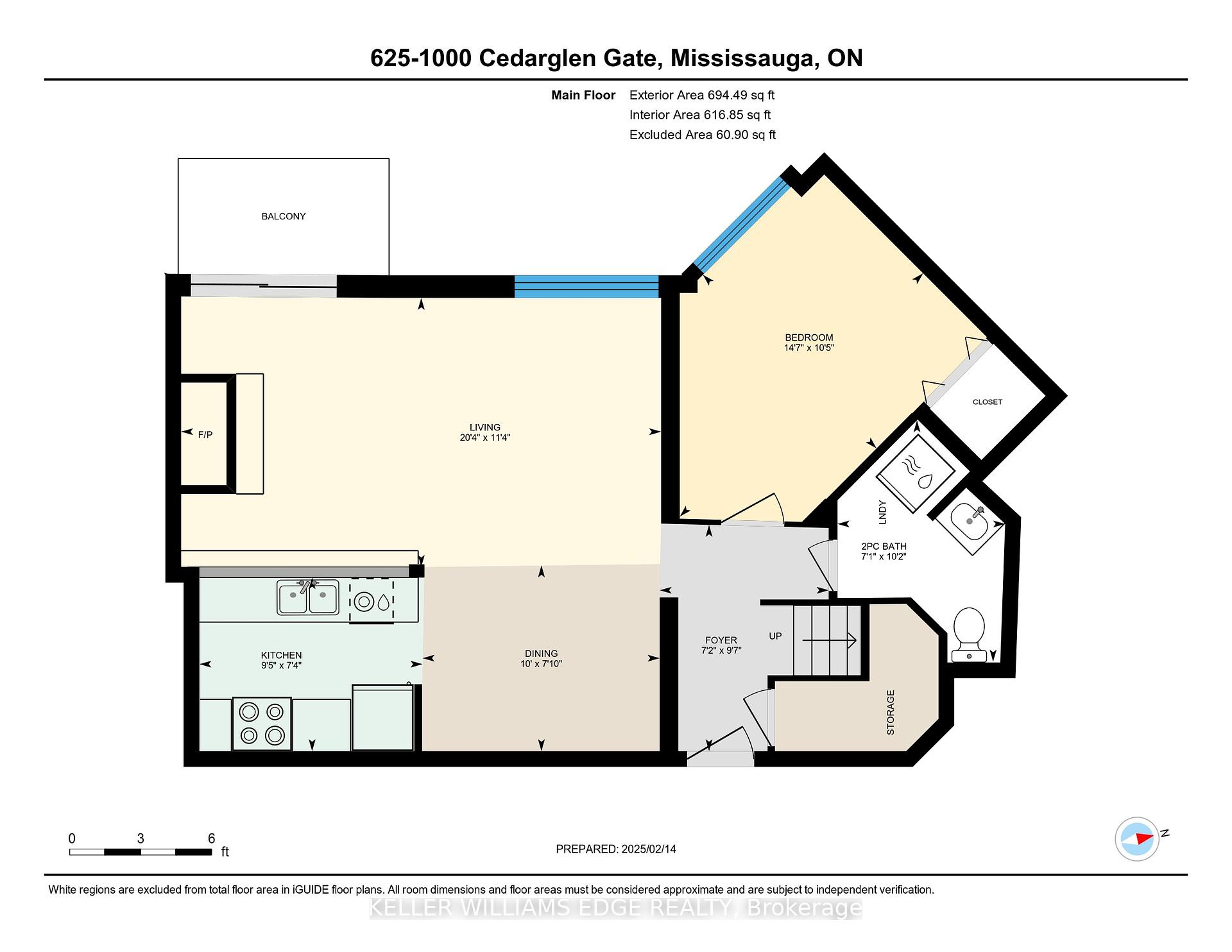 3 Bedrooms Condo at 1000 Cedarglen, Mississauga For sale