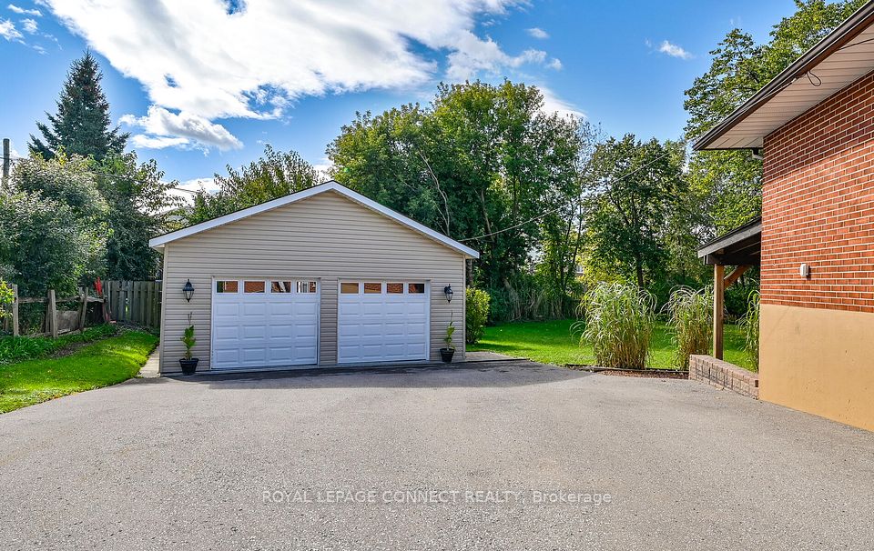 Detached Oversized Double Garage built-in 2015