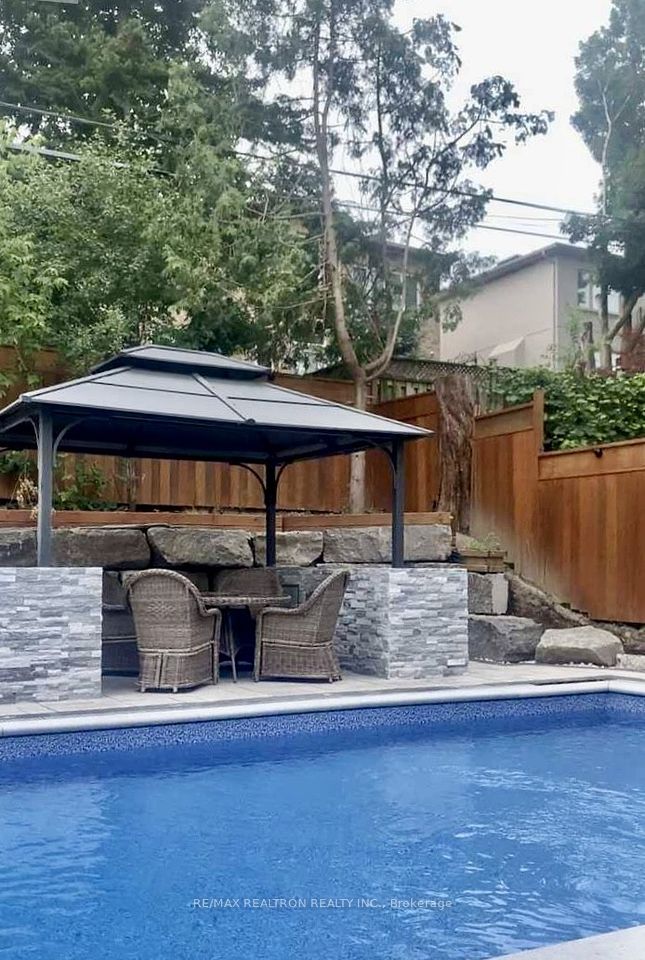 Backyard W/ Gazebo $ in-ground pool