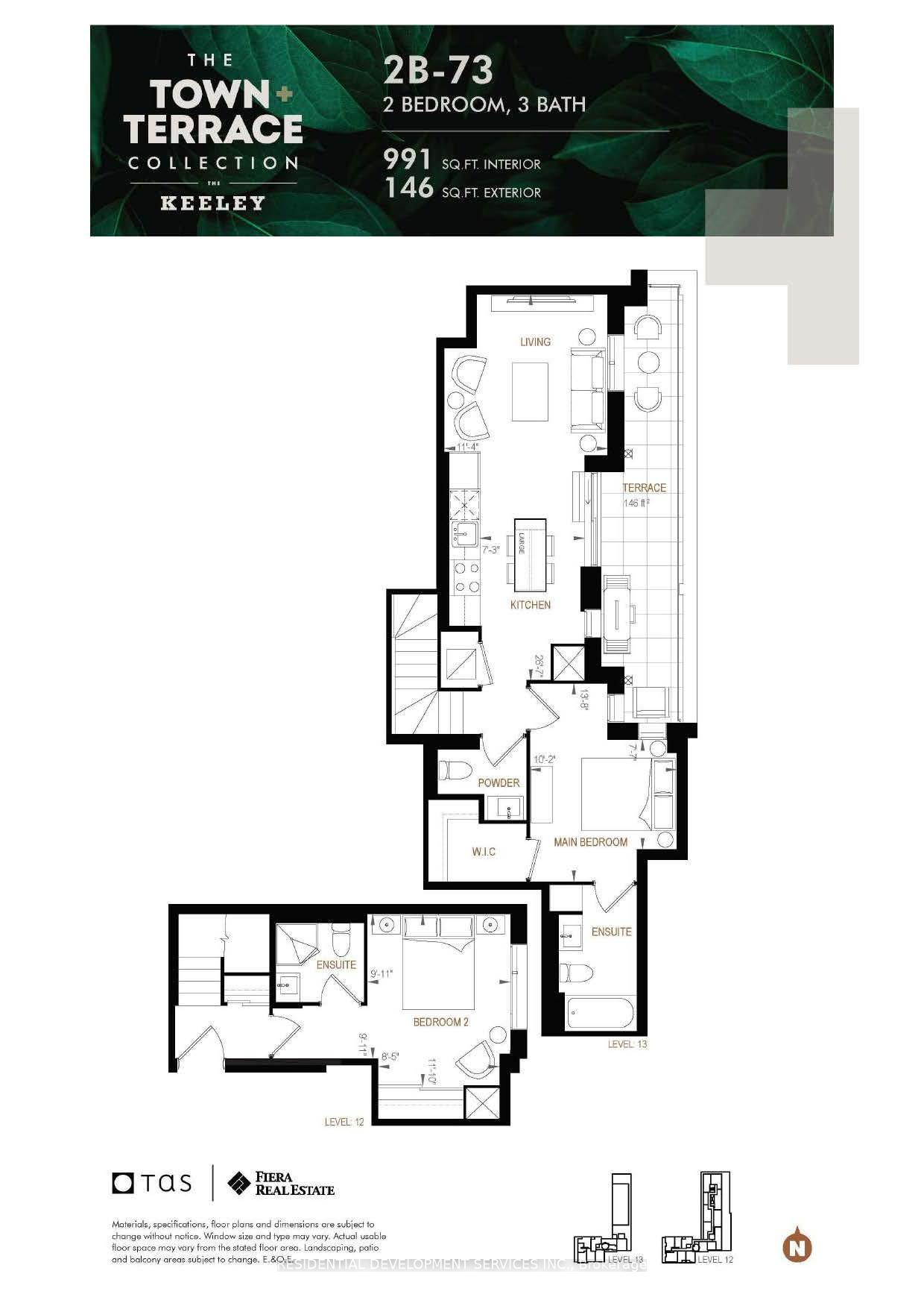 2 Bedrooms Condo at 3100 Keele,  Toronto For sale