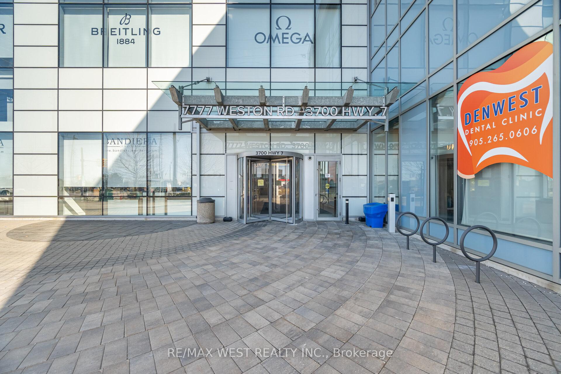 1 Bedroom Condo at 3700 Highway 7, Vaughan For sale