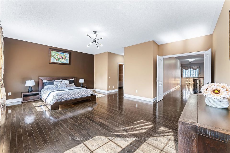 Spacious Master Bedroom with Ravine View