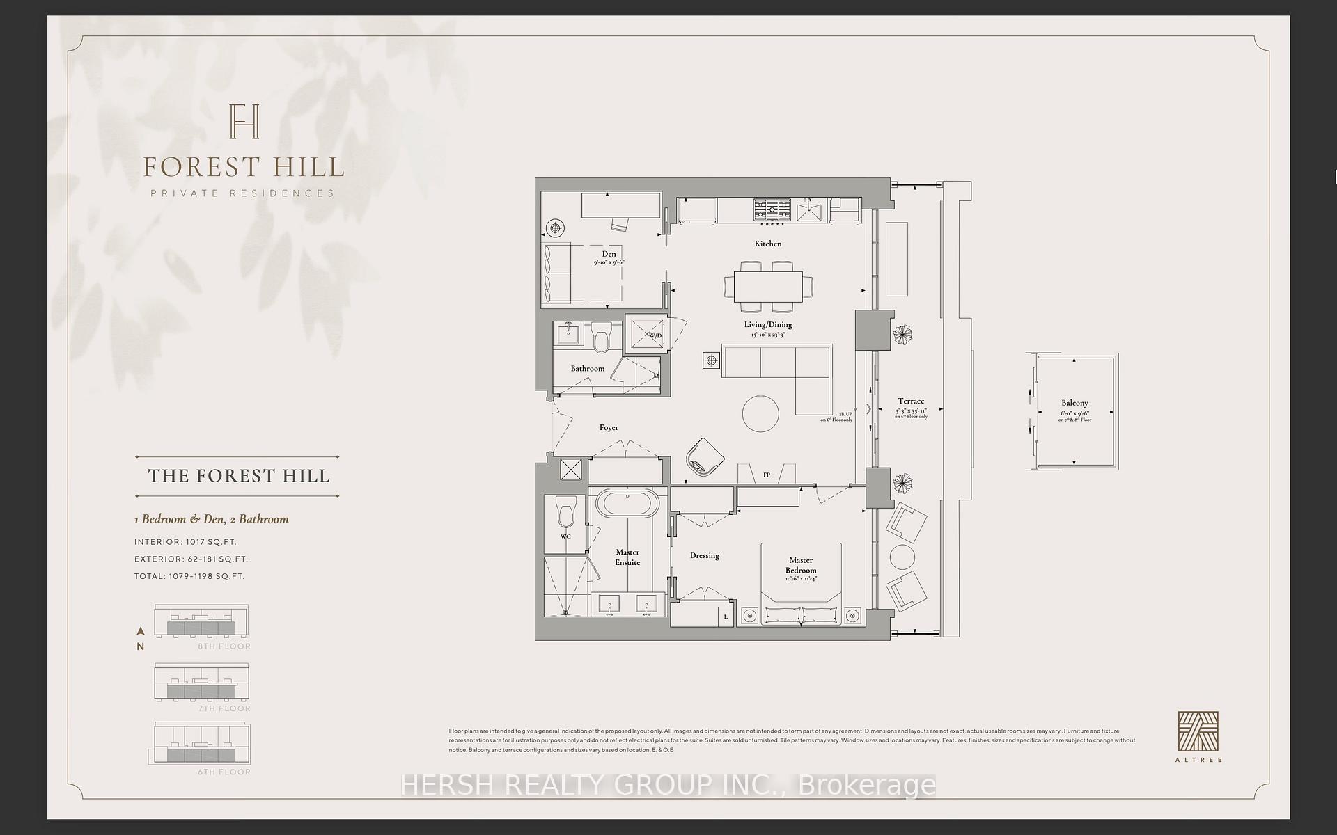 2 Bedrooms Condo at 2 Forest Hill, Toronto For sale